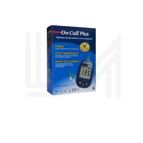 جهاز قياس نسبة السكر في الدم (Système de Surveillance de la Glycémie) من الماركة المعروفة On Call Plus.