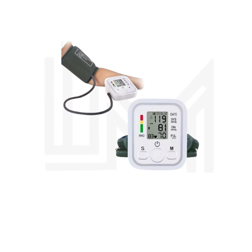 👉 جهاز قياس ضغط الدم الإلكتروني (Tensiomètre / Blood Pressure Monitor)