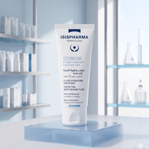💧 ISISPHARMA CORRIGE Fluide Hydratant Fortifiant 24H(40ml) – ترطيب وتقوية للبشرة الحساسة والجافة