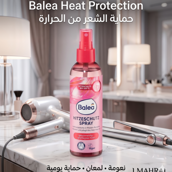 🔥 Balea Protection Cheveux Contre la Chaleur 200ml – بخاخ حماية الشعر من الحرارة | نعومة ولمعان دون تلف