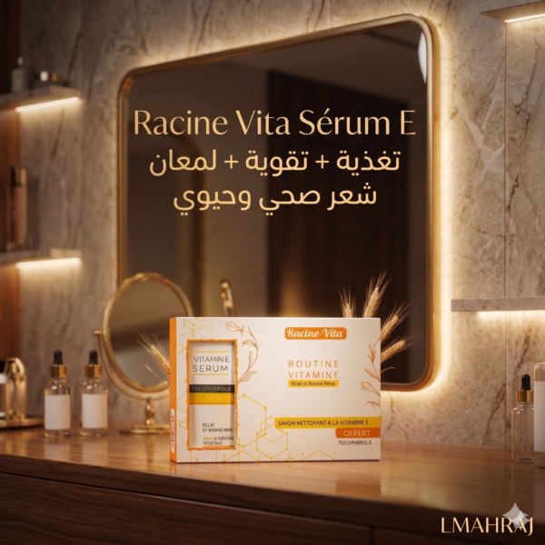 💎 Racine-Vita Vitamin E Pack – سيروم + صابون تنظيف | روتين متكامل للعناية بالبشرة