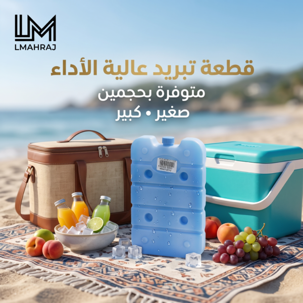 🧊 Bloc Réfrigérant Haute Performance – أكياس تبريد للثلاجات المحمولة | متوفر بحجمين